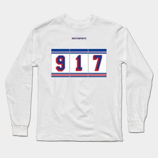 Rep Your Area Code (NYR 917) Long Sleeve T-Shirt